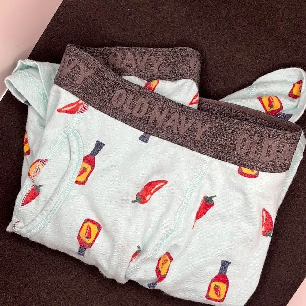 Old NAVY Big MENS Boxer Briefs Chile Pepper Hot Sauce XXL